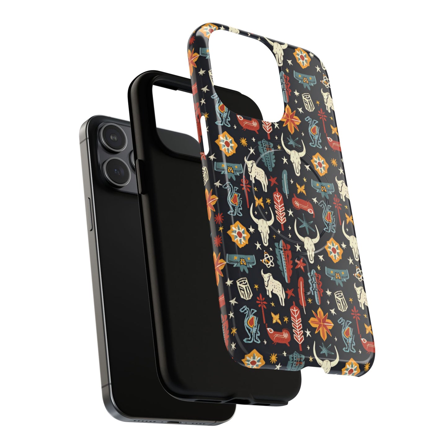 Colorful Western Magnetic Case