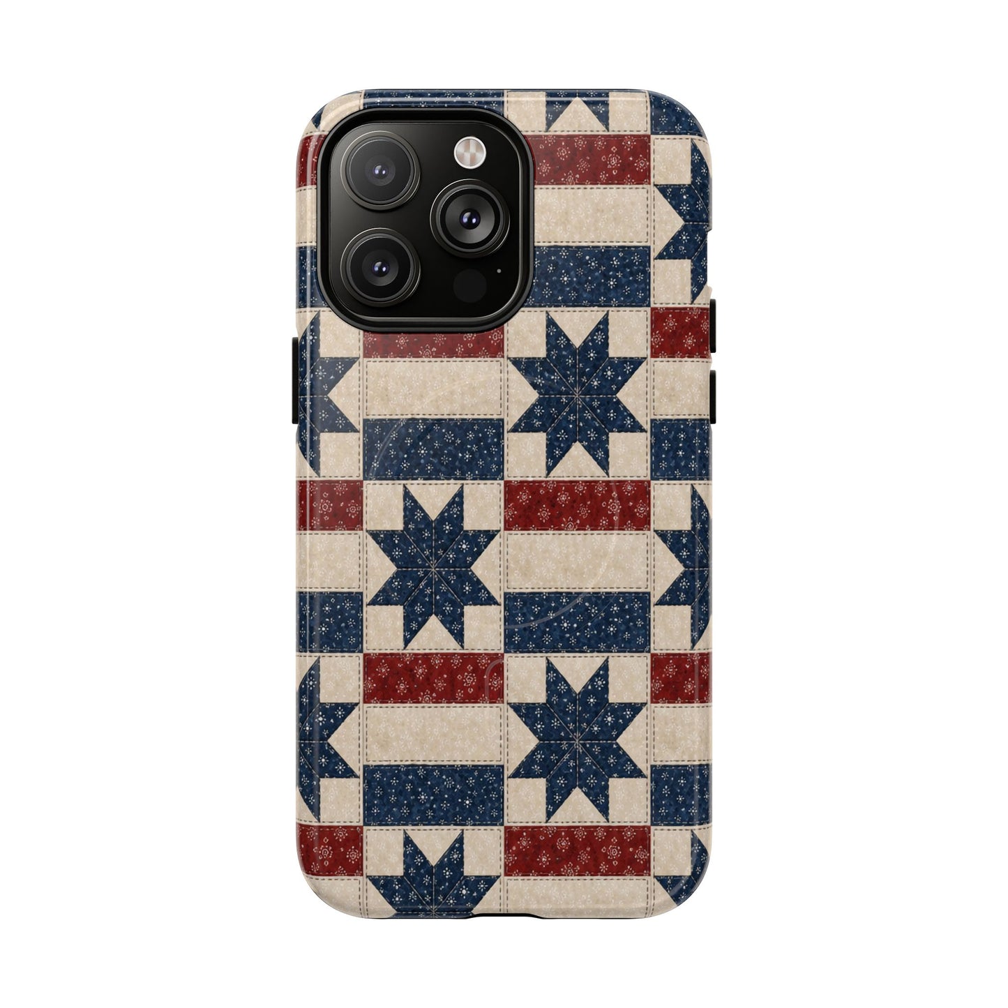 Patriotic Patches Magnetic Case
