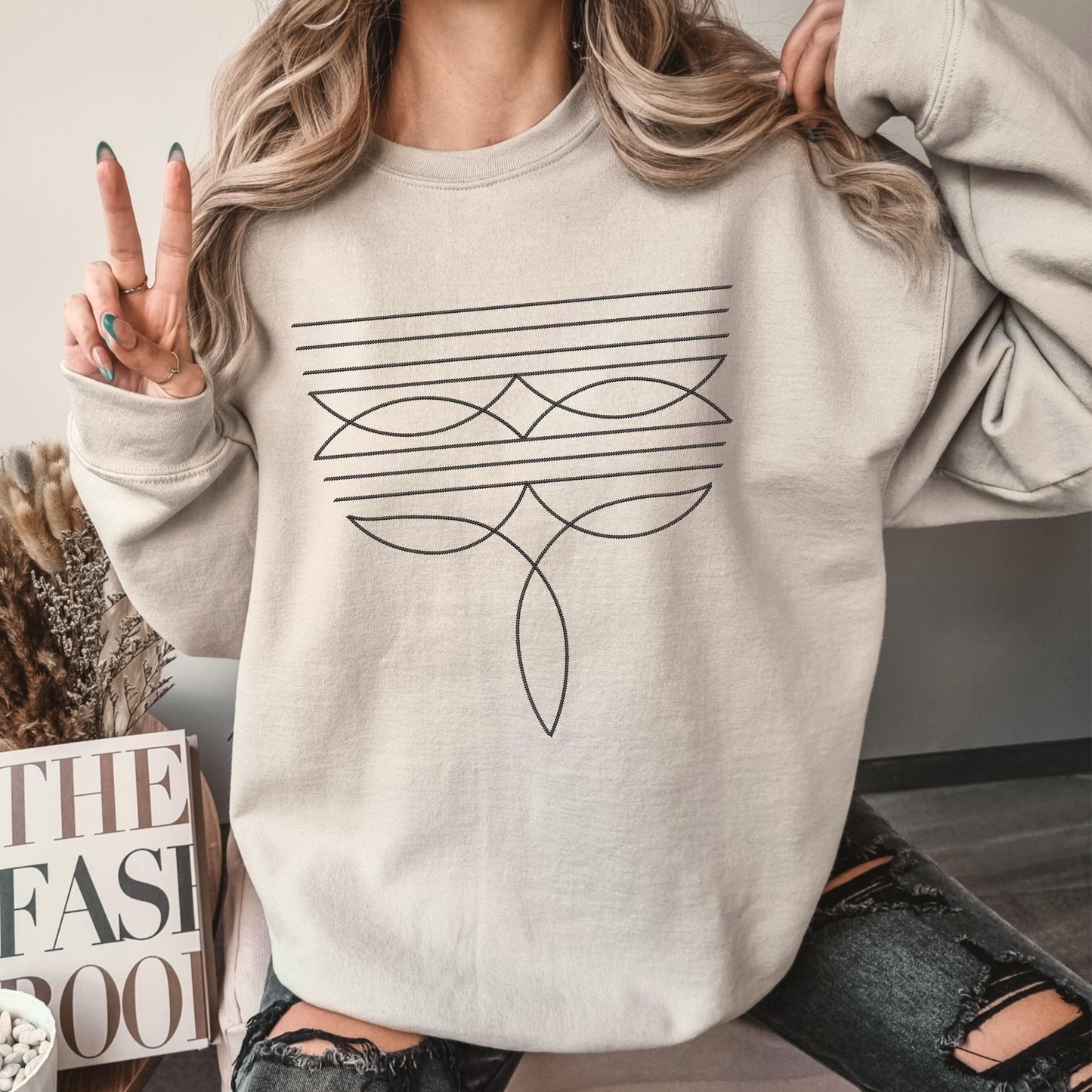 Boot Stitch Sweatshirt