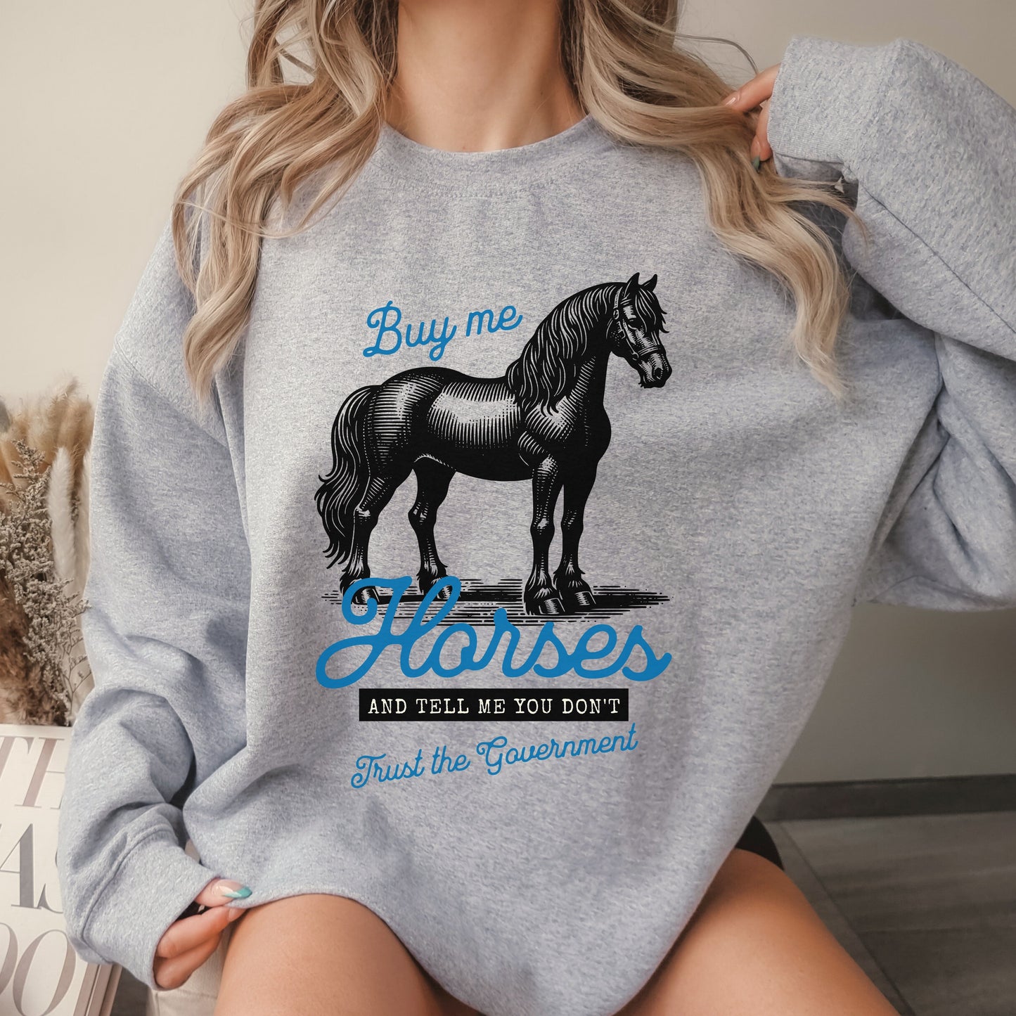 Buy Me Horses Crew Sweatshirt