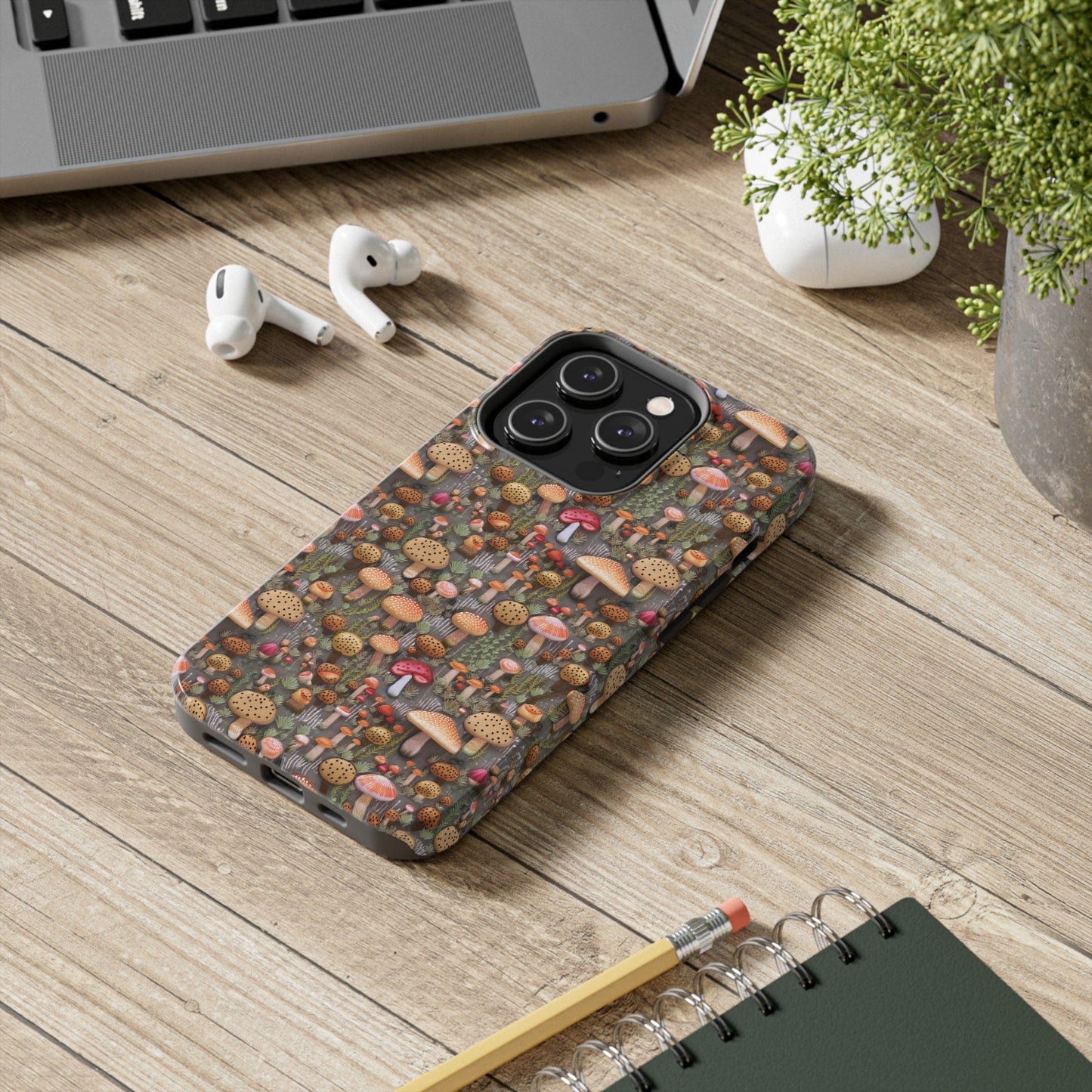 Pink Mushroom Phone Case