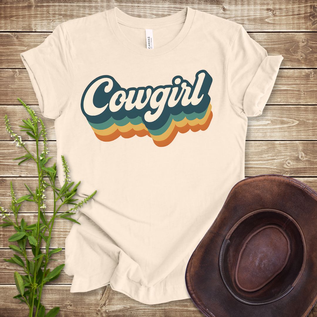 Retro Cowgirl T-shirt