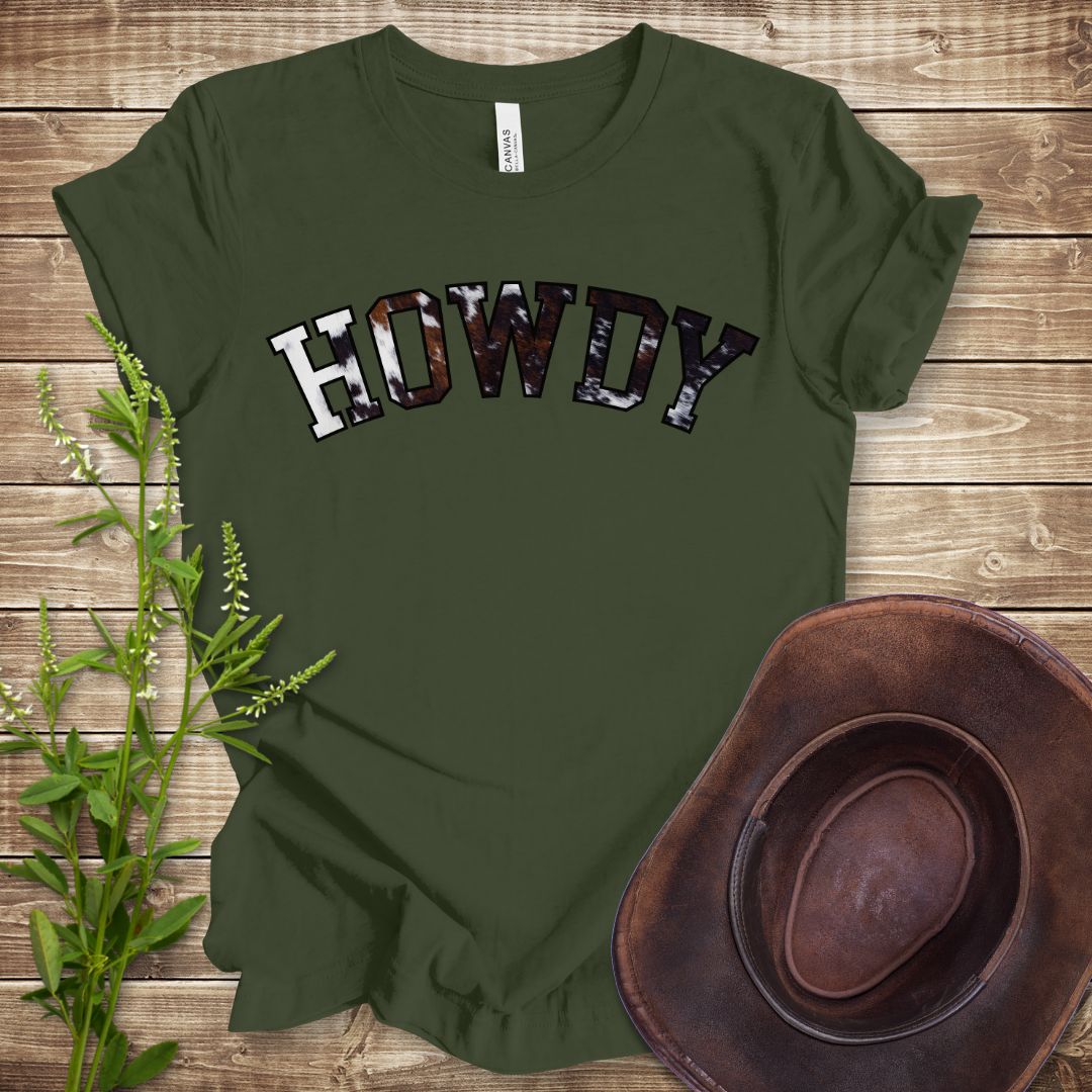 Howdy Cowhide T-shirt