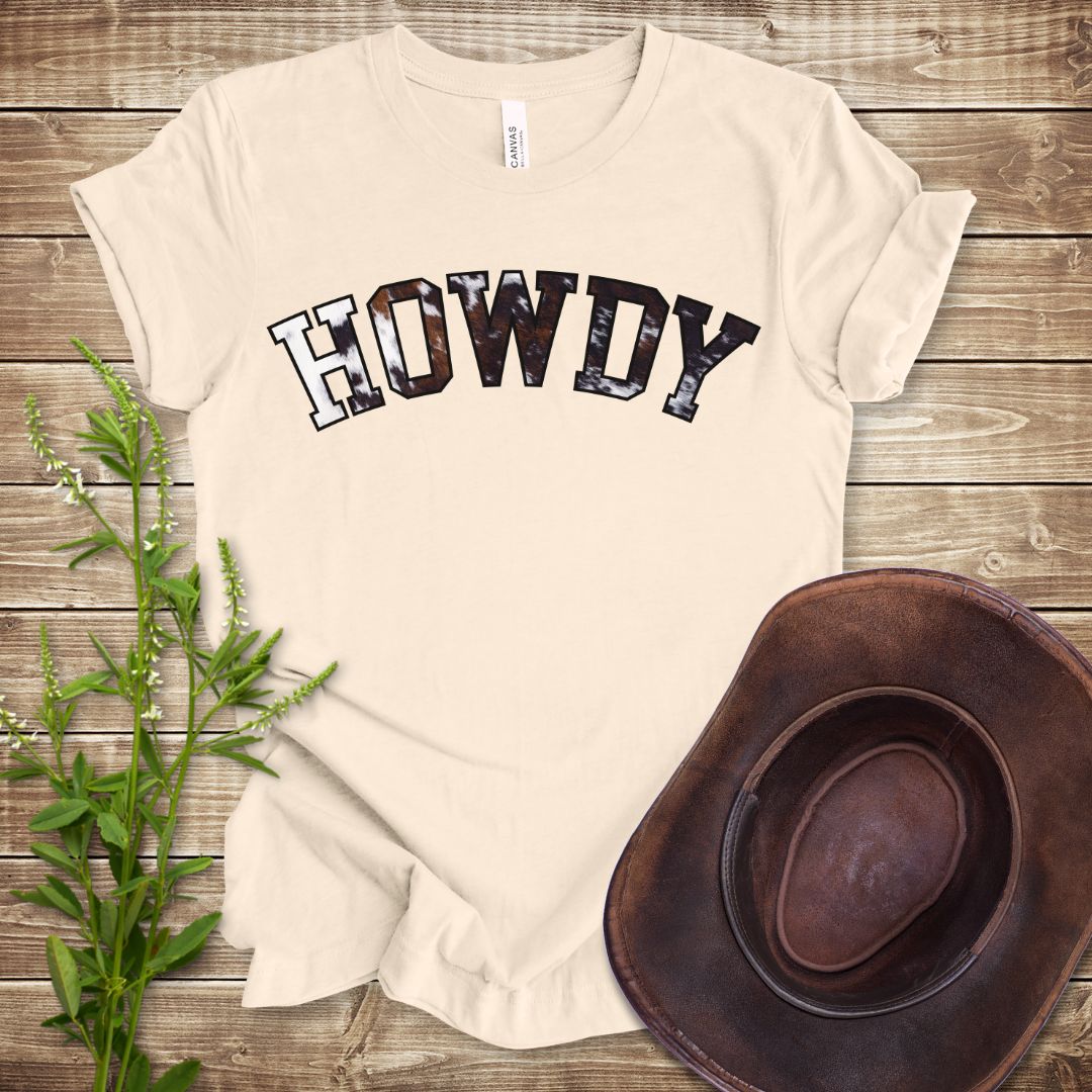 Howdy Cowhide T-shirt