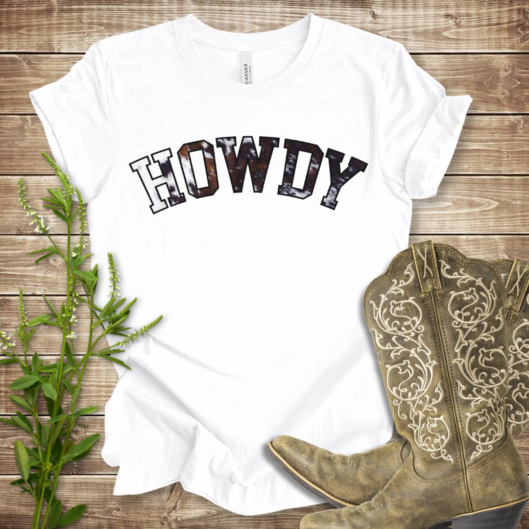 Howdy Cowhide T-shirt