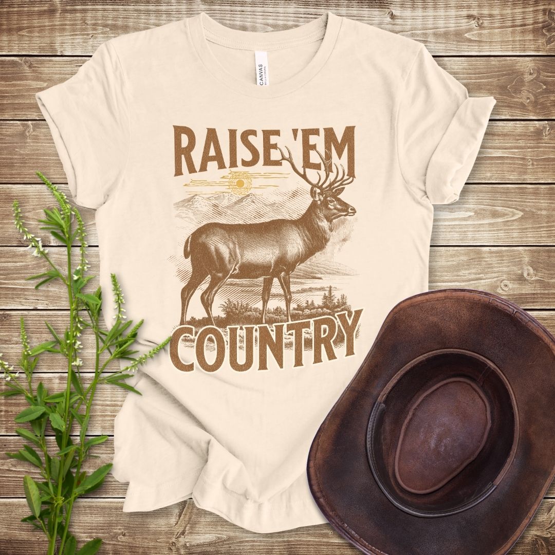 Raise Em Country T-shirt