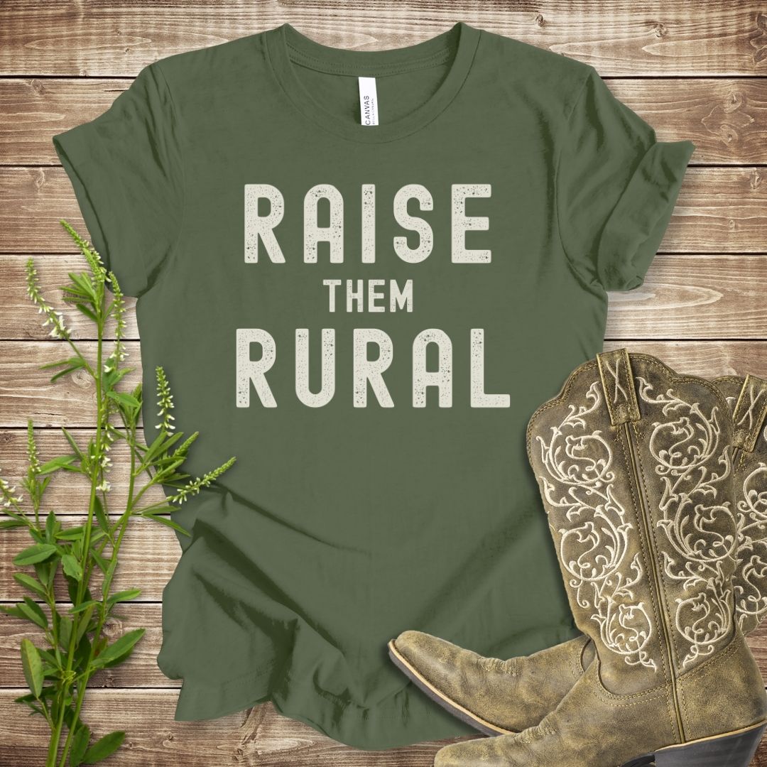 Raise Them Rural T-shirt