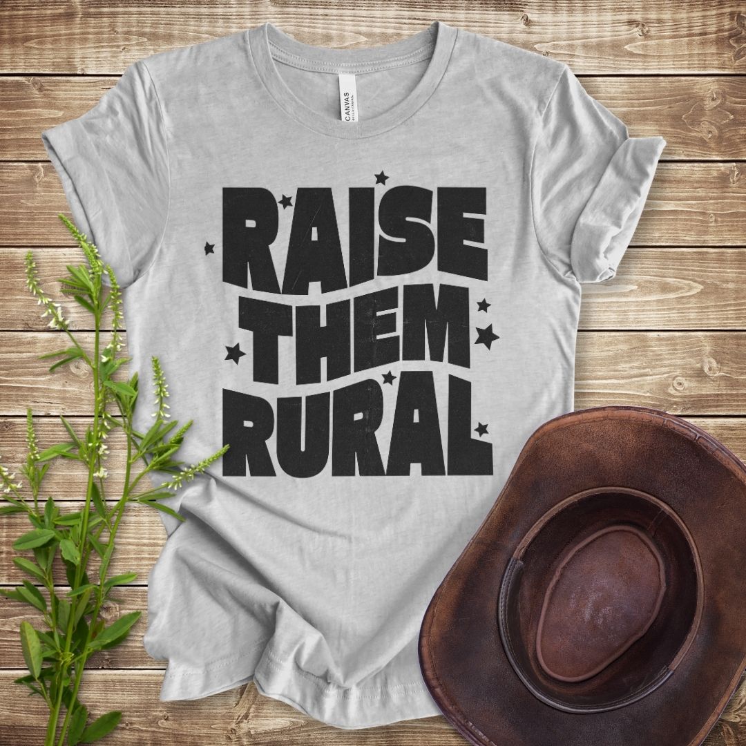 Raise Them Rural Wavy T-shirt