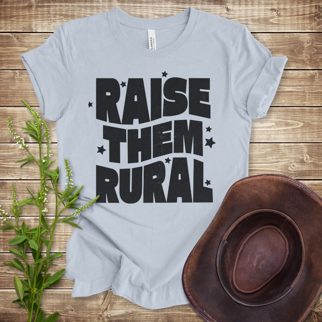 Raise Them Rural Wavy T-shirt