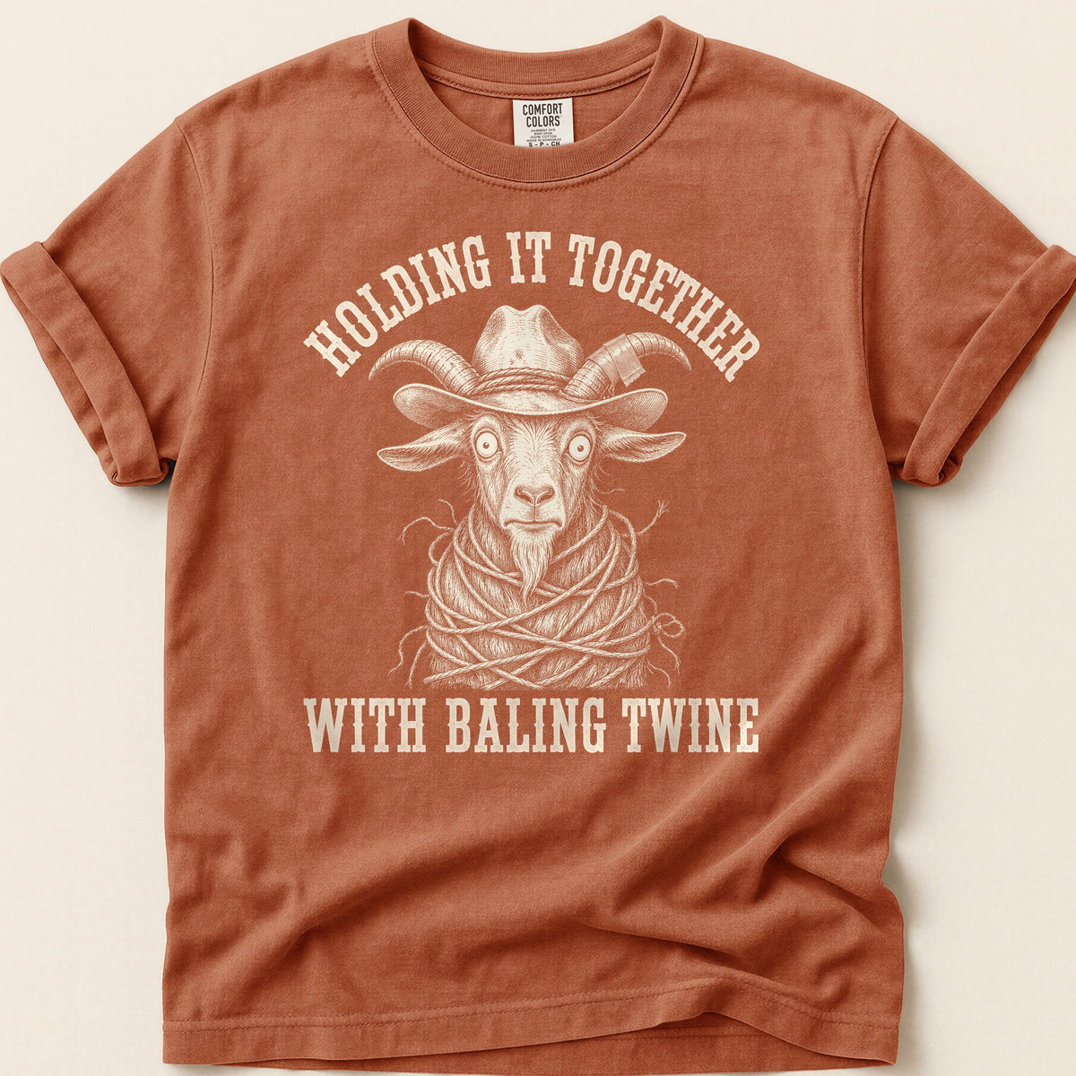 Baling Twine T-shirt on Yam