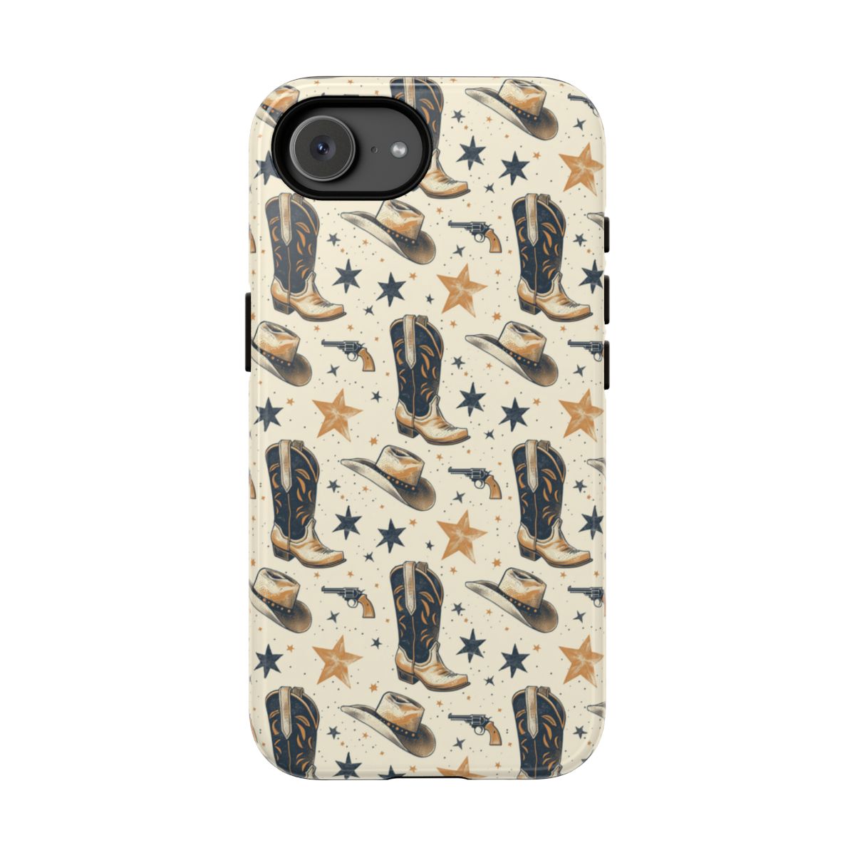 Black Gold Boots Tough Case - iPhone 16e