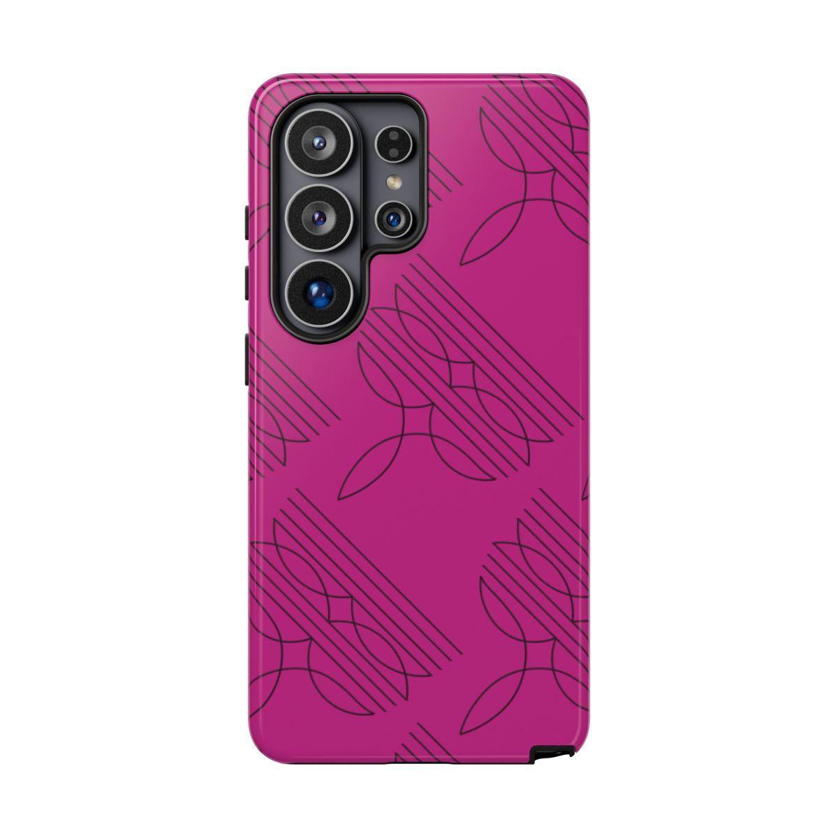 Boot Stitch Tough Case-Pink