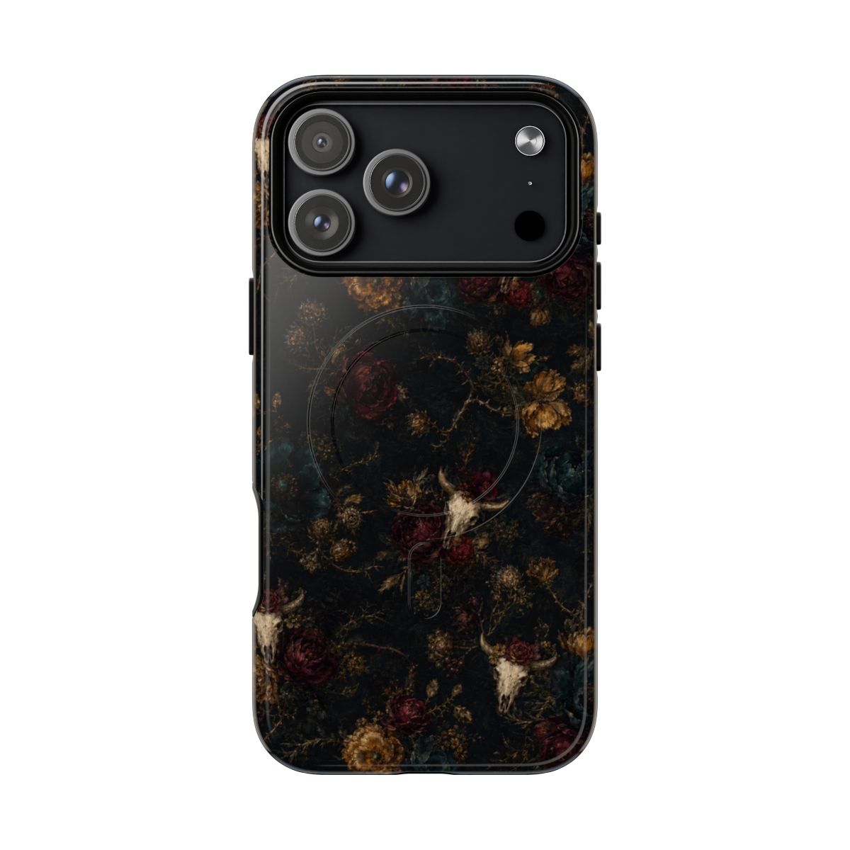 Bull Skull Bloom Magnetic Case - iPhone 18 Pro Max