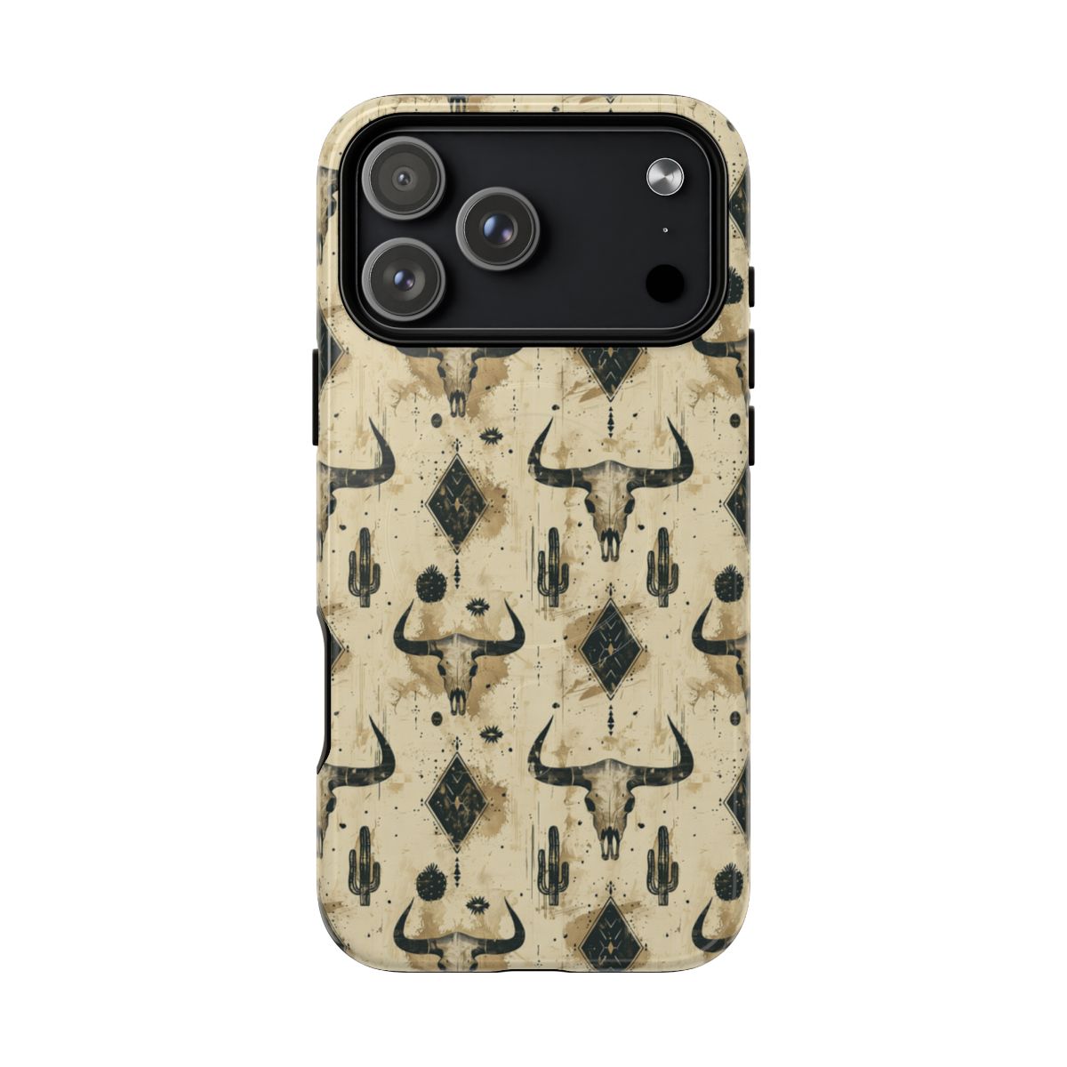 Bull Skull Grunge Magnetic Case