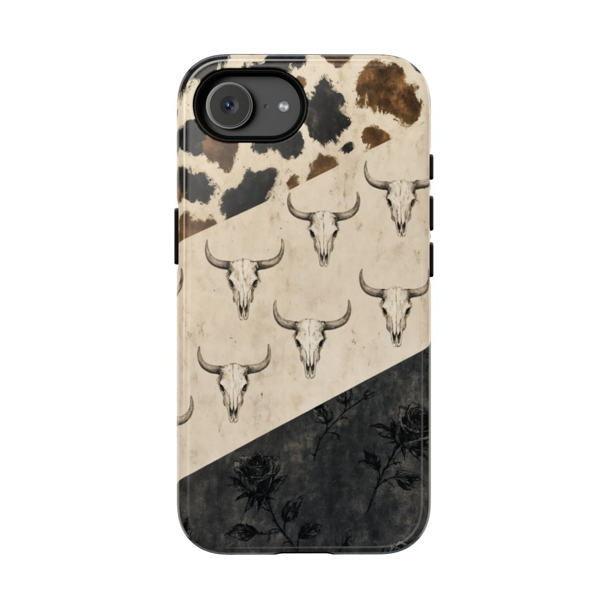 Bull Skull Rose Tough Case - iPhone 16e