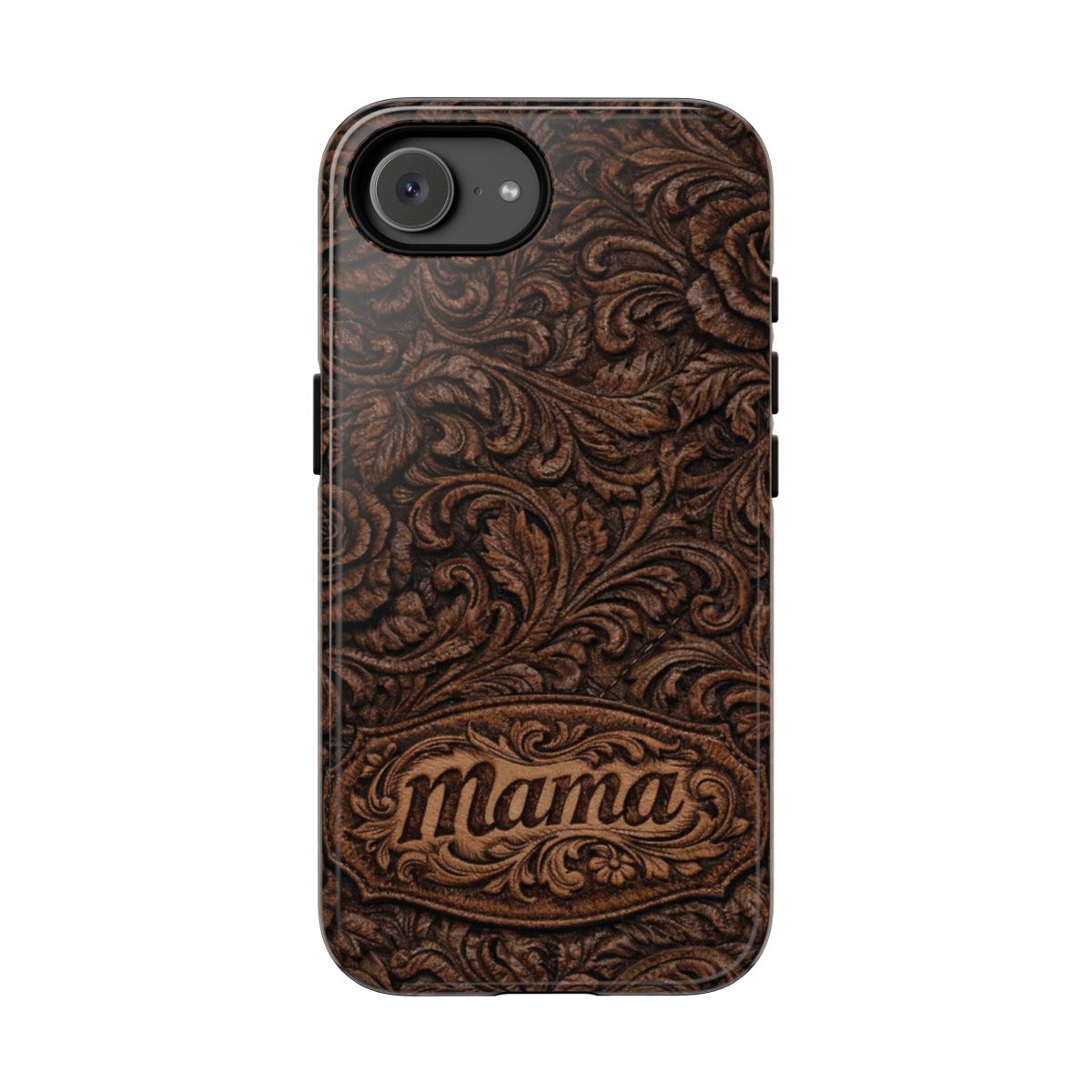 Carved Floral Mama Tough Case - iPhone 16e