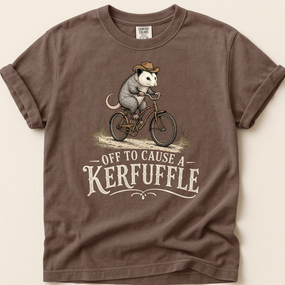 Cause A Kerfuffle T-shirt on Espresso