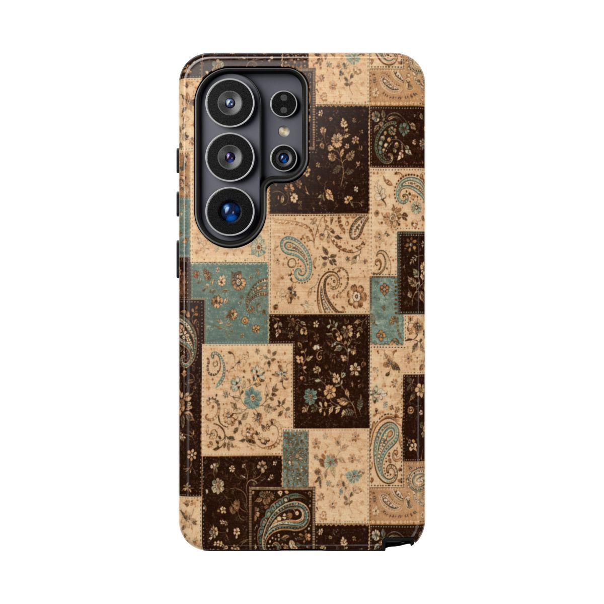 Chocolate Patchwork Tough Case