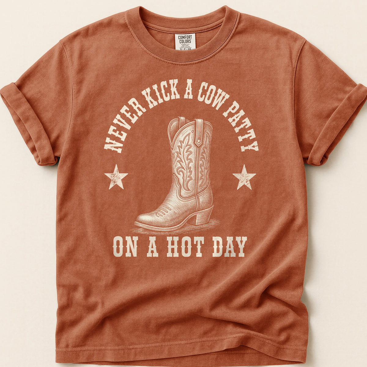 Cow Patty T-shirt on Yam