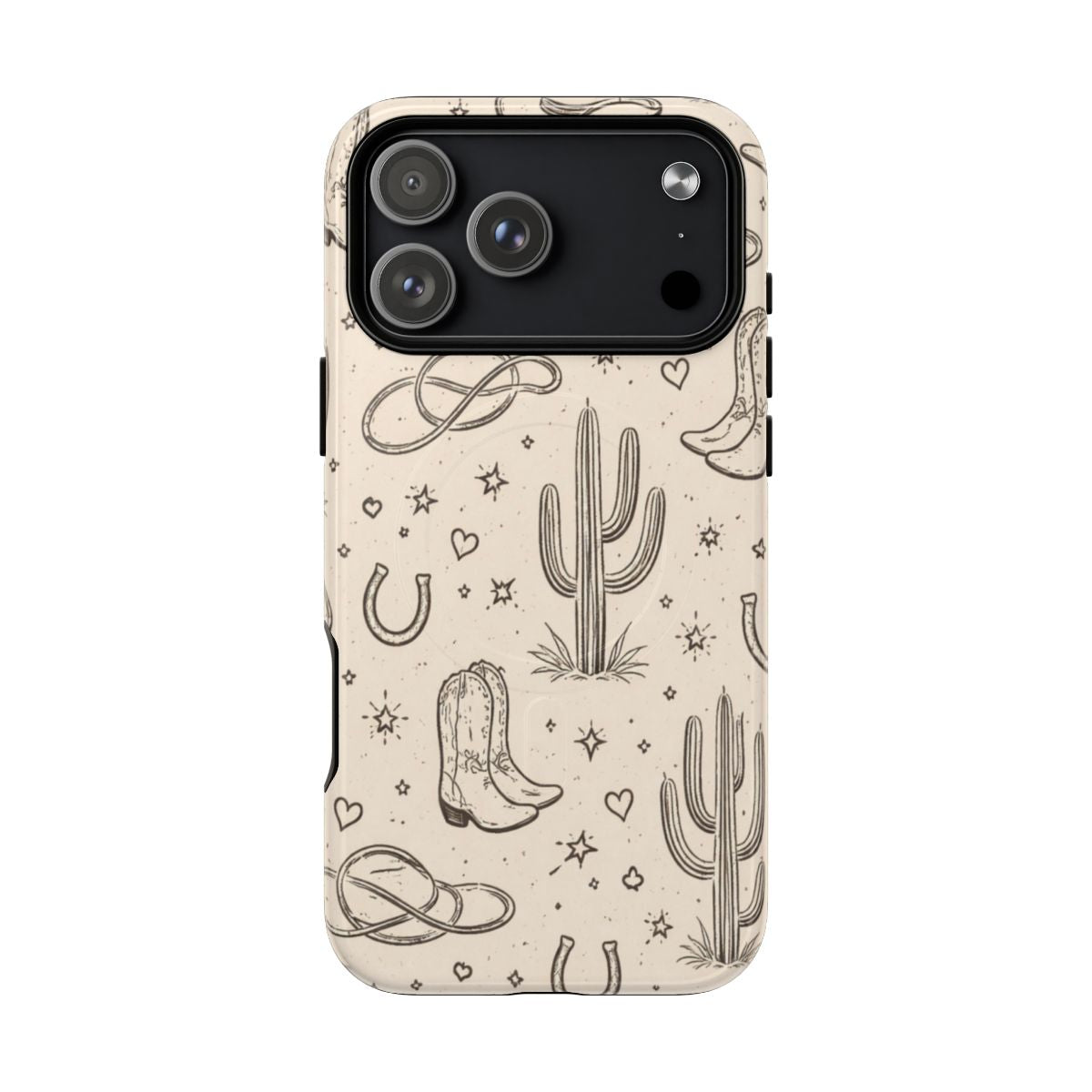 Cowgirl Doodles Magnetic Case