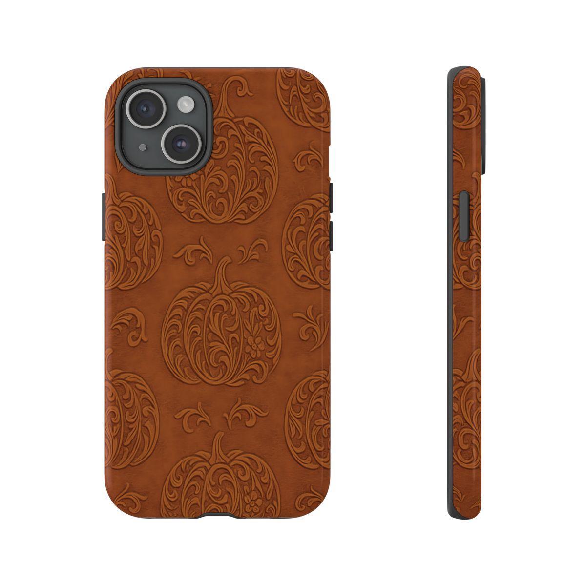 Embossed Pumpkins Tough Case