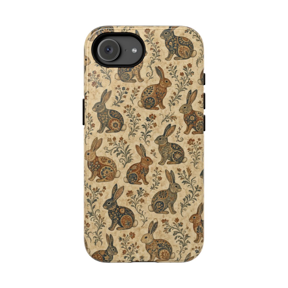 Folk Rabbits Tough Case - iPhone 16e