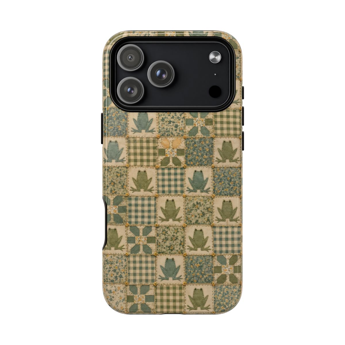 Frog Quilt Magnetic Case - iPhone 18 Pro Max