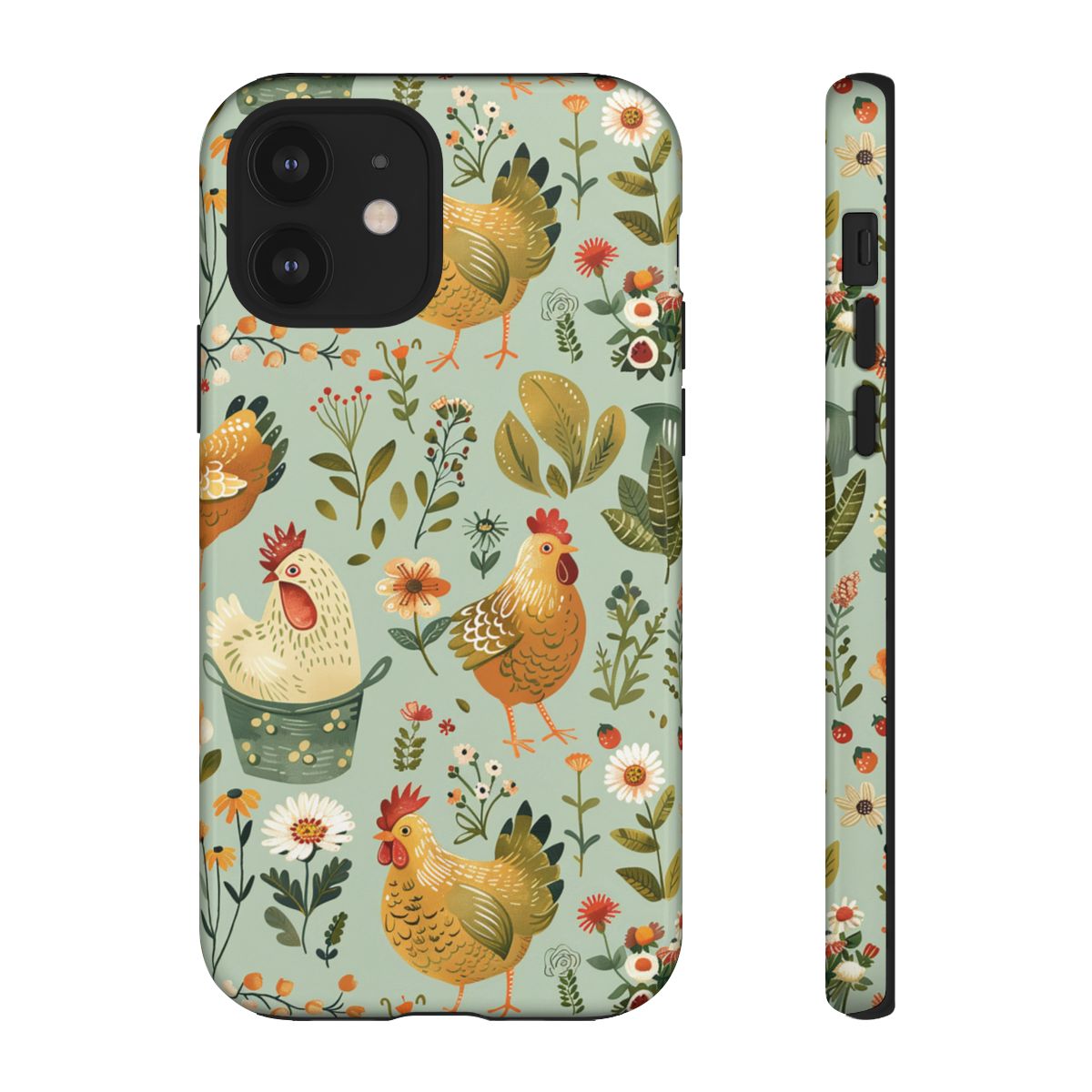Garden Chickens Tough Case
