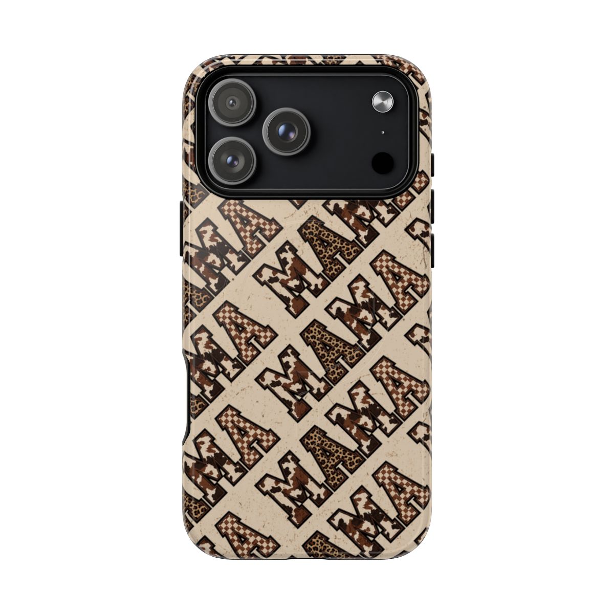 Grunge Cowhide Mama Magnetic Case