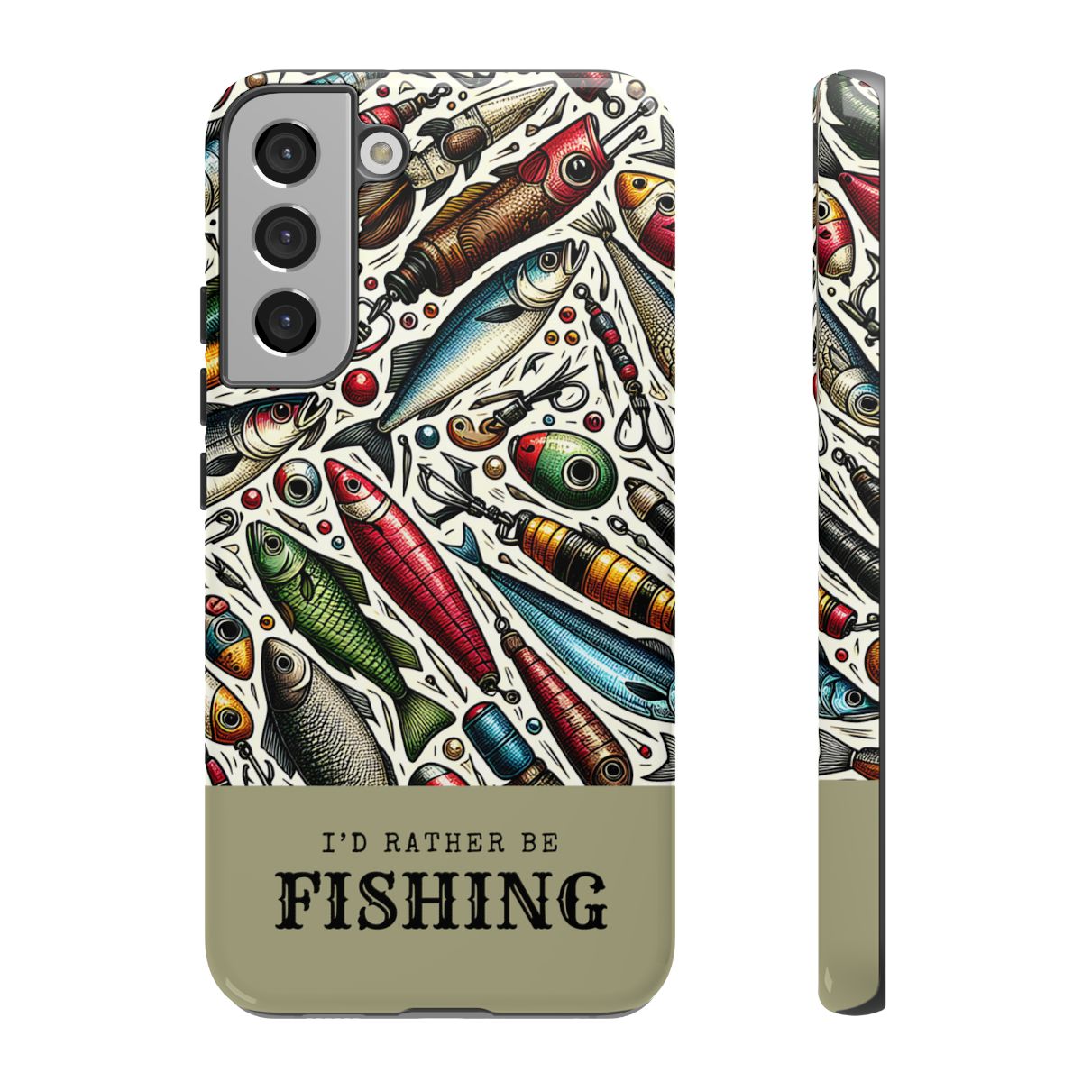 Id Rather Be Fishing Tough Case