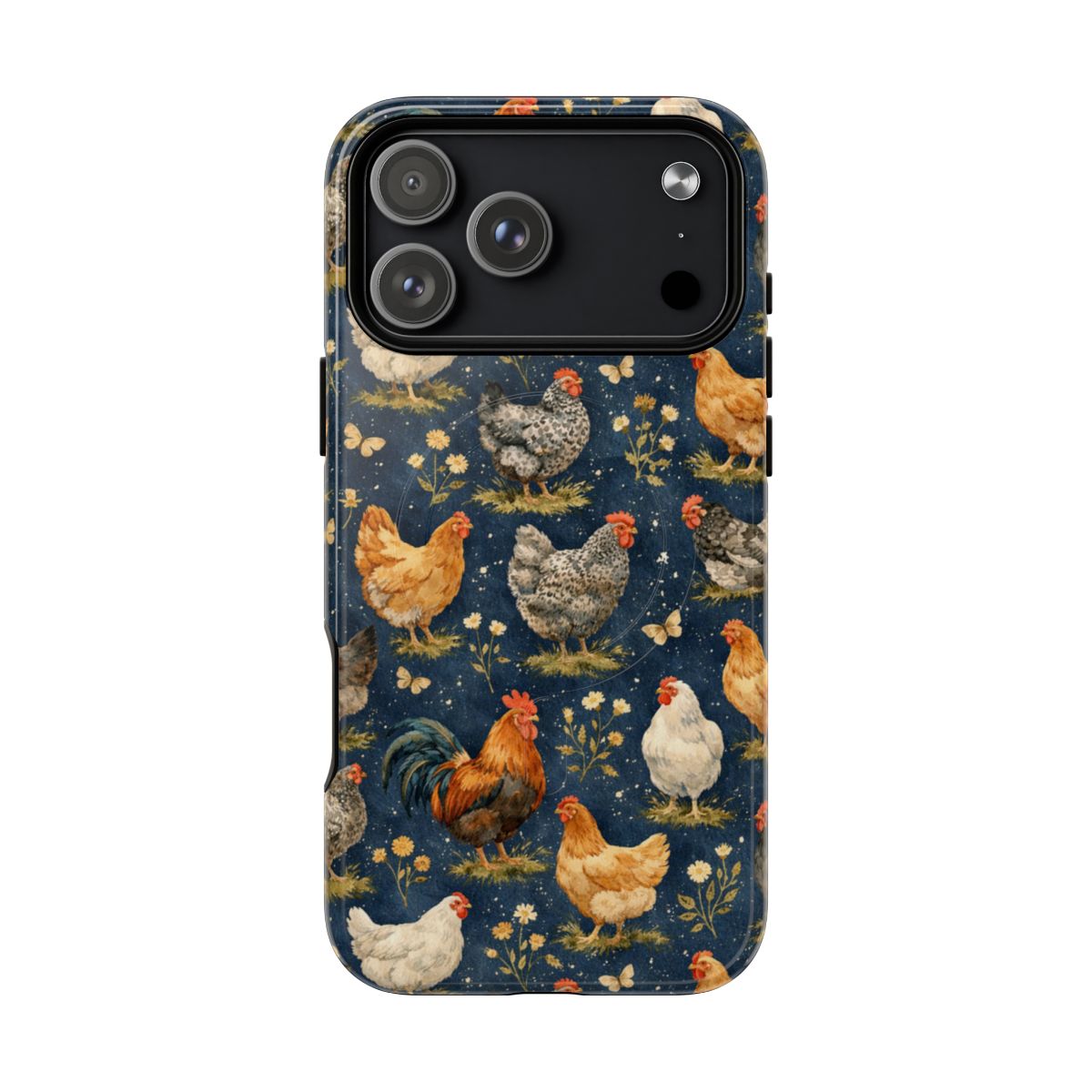 Indigo Chickens Magnetic Case