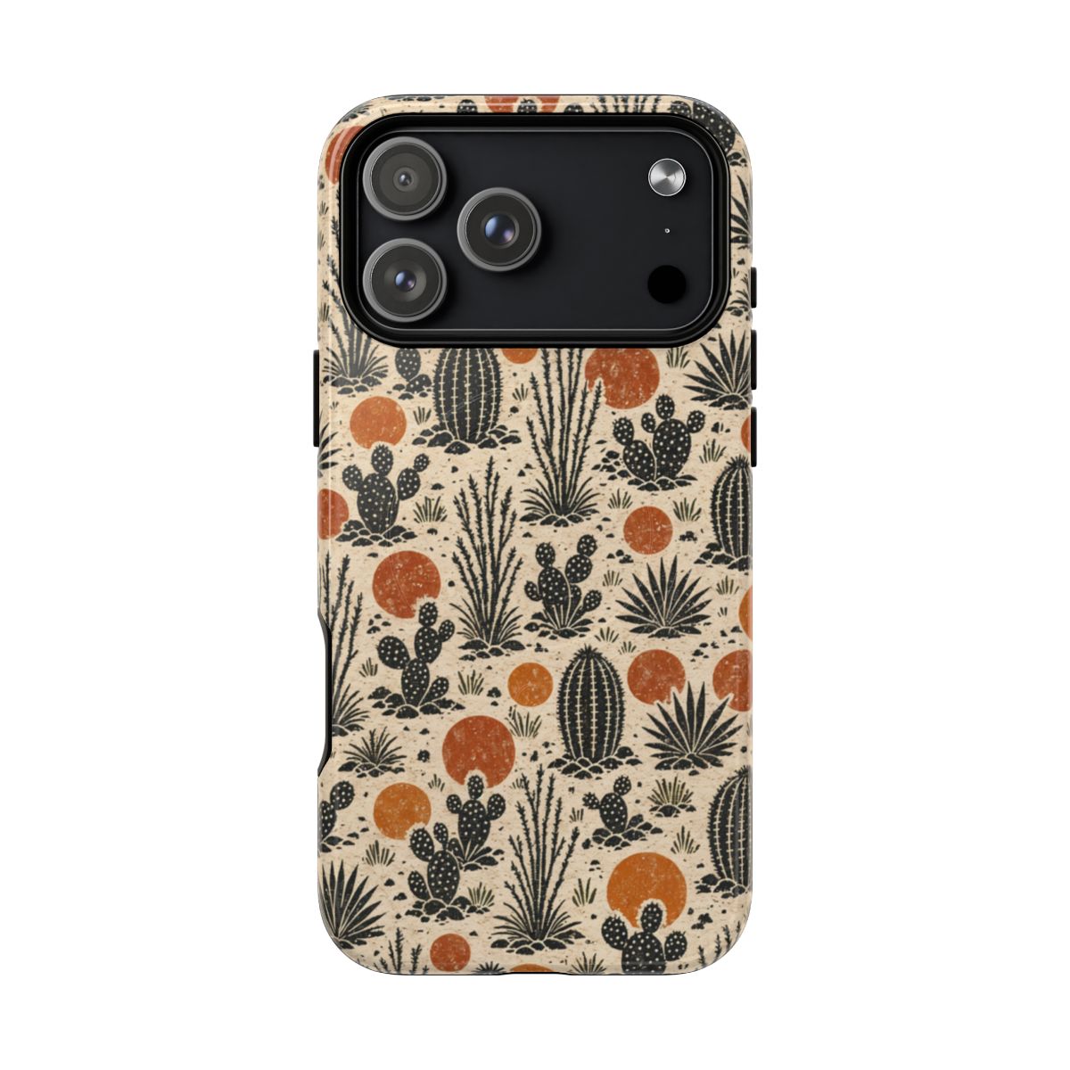 Linocut Desert Magnetic Case - iPhone 18 Pro Max