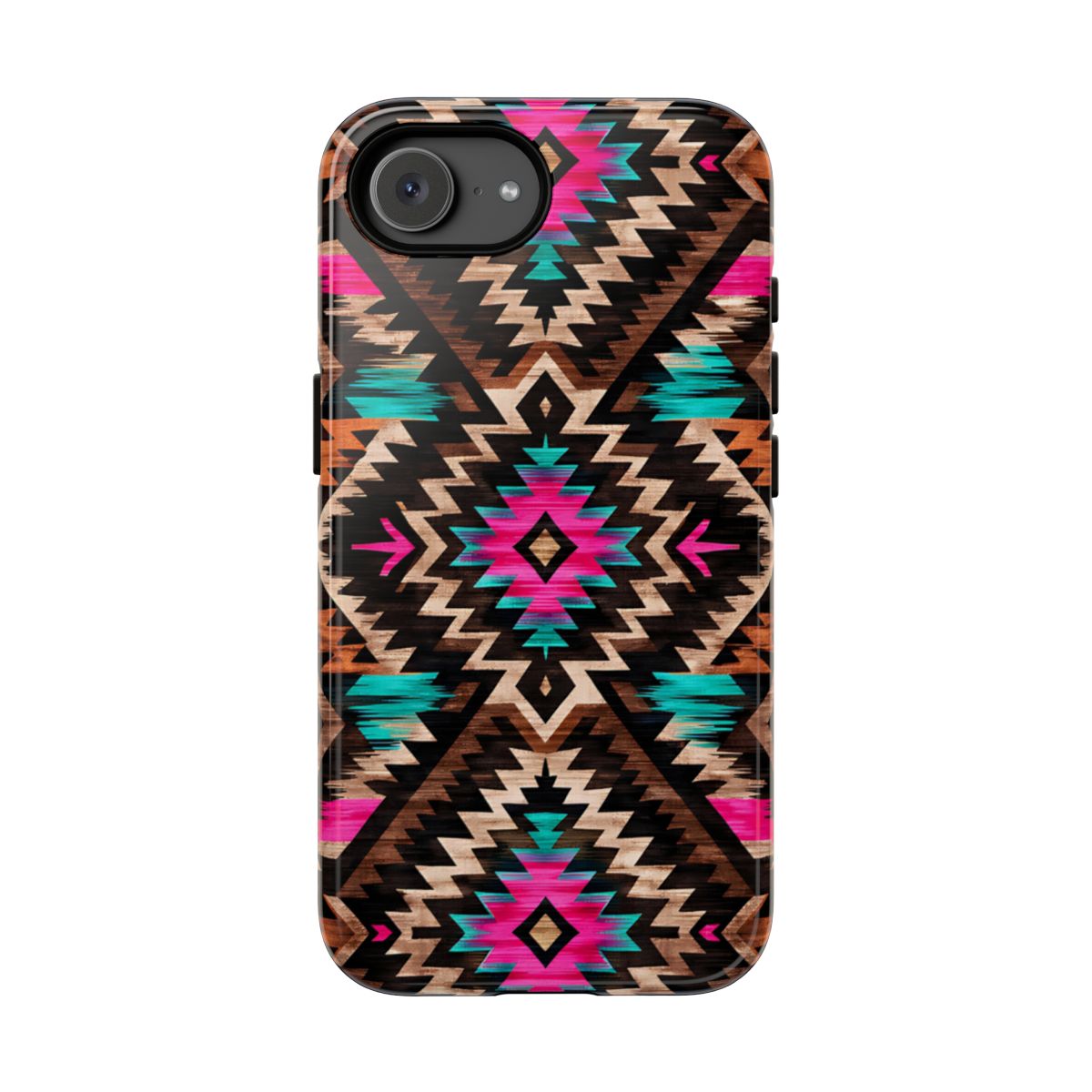 Neon Aztec Rug Tough Case - iPhone 16e