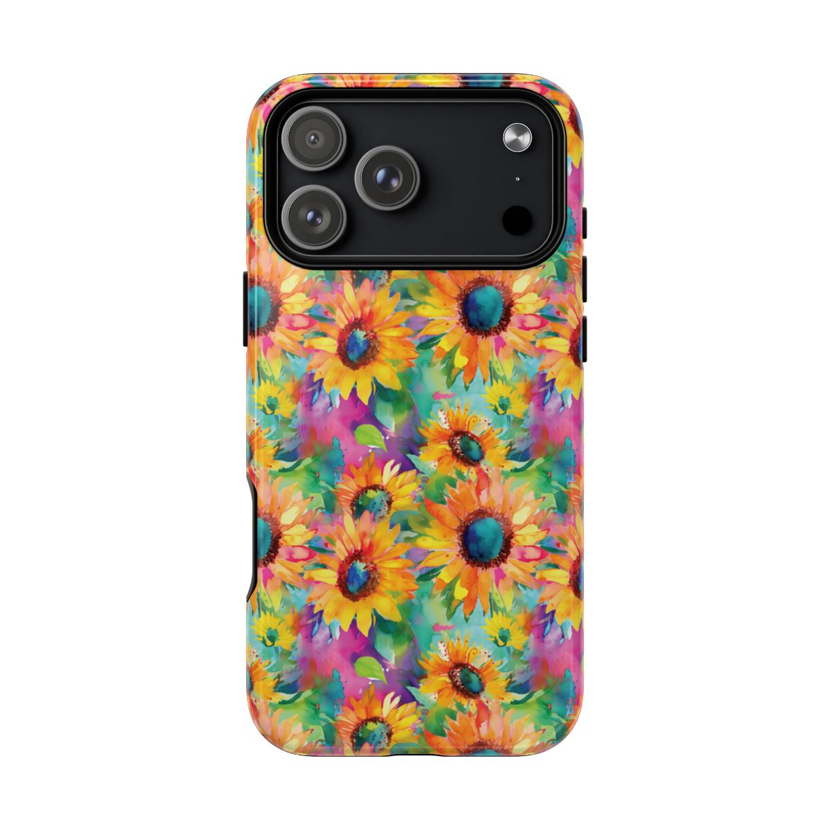 Neon Sunflowers Magnetic Case