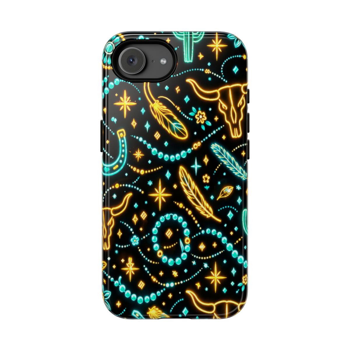 Neon Turquoise Tough Case - iPhone 16e