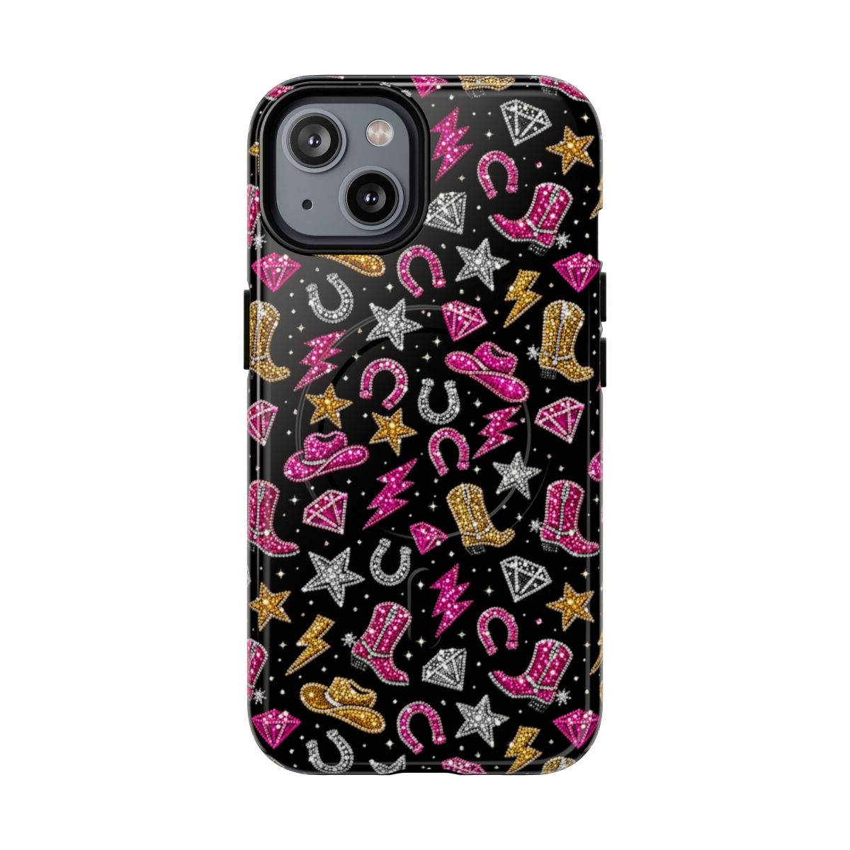 Rhinestone Cowgirl Magnetic Case
