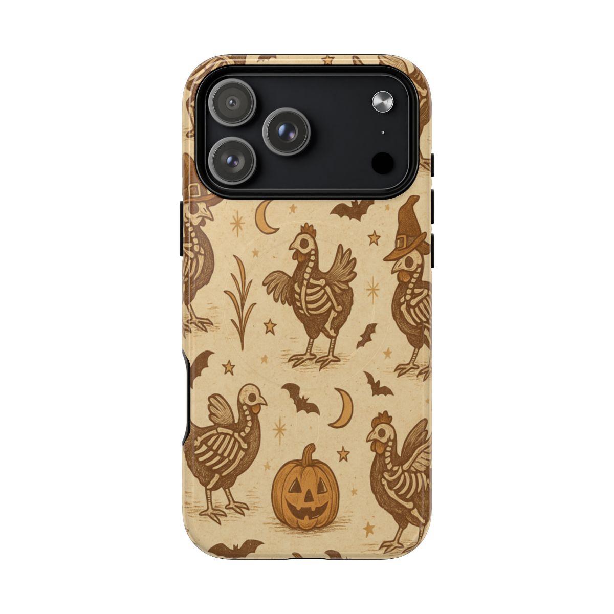 Rustic Skeleton Chickens Magnetic Case