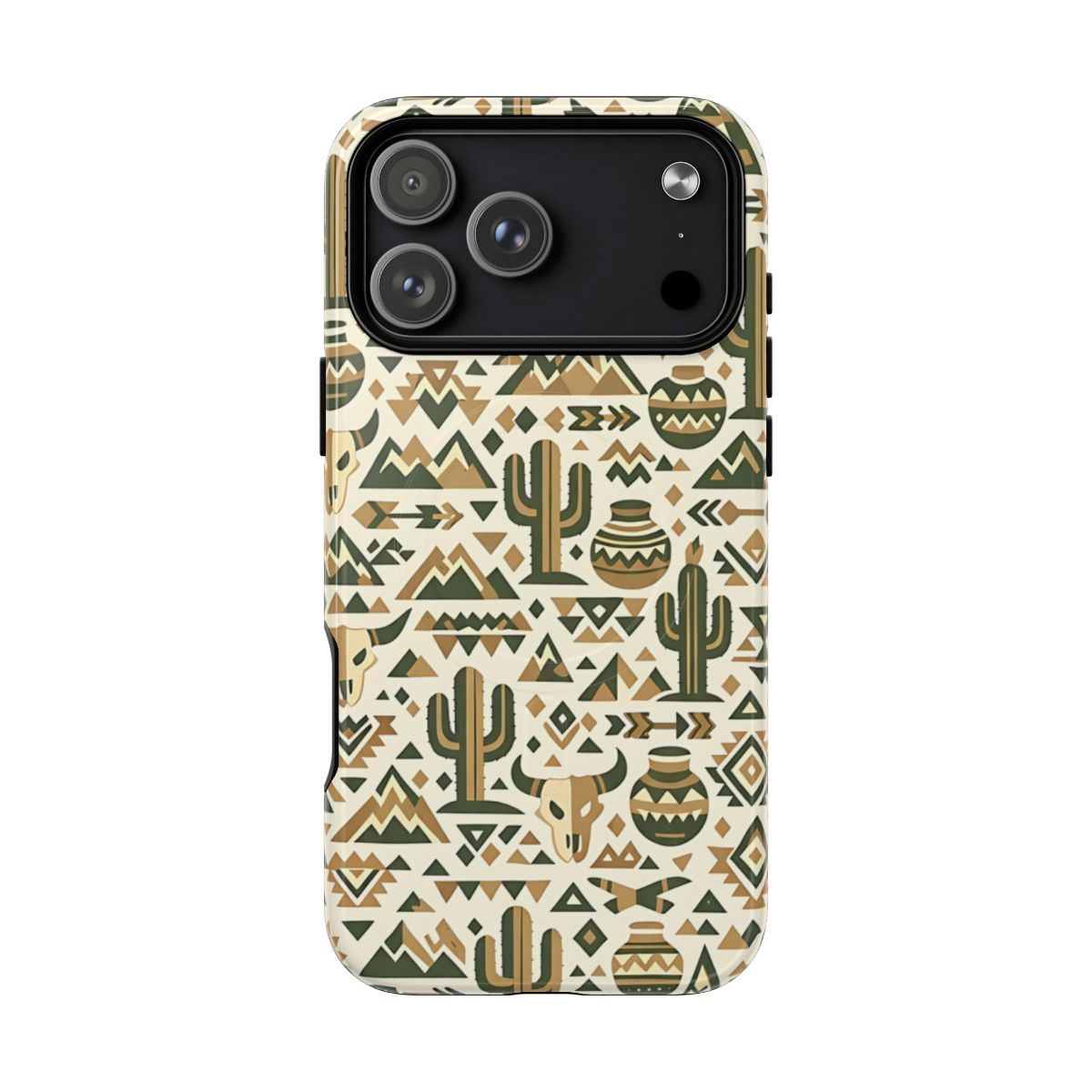 Southwest Tribal Green Magnetic Case