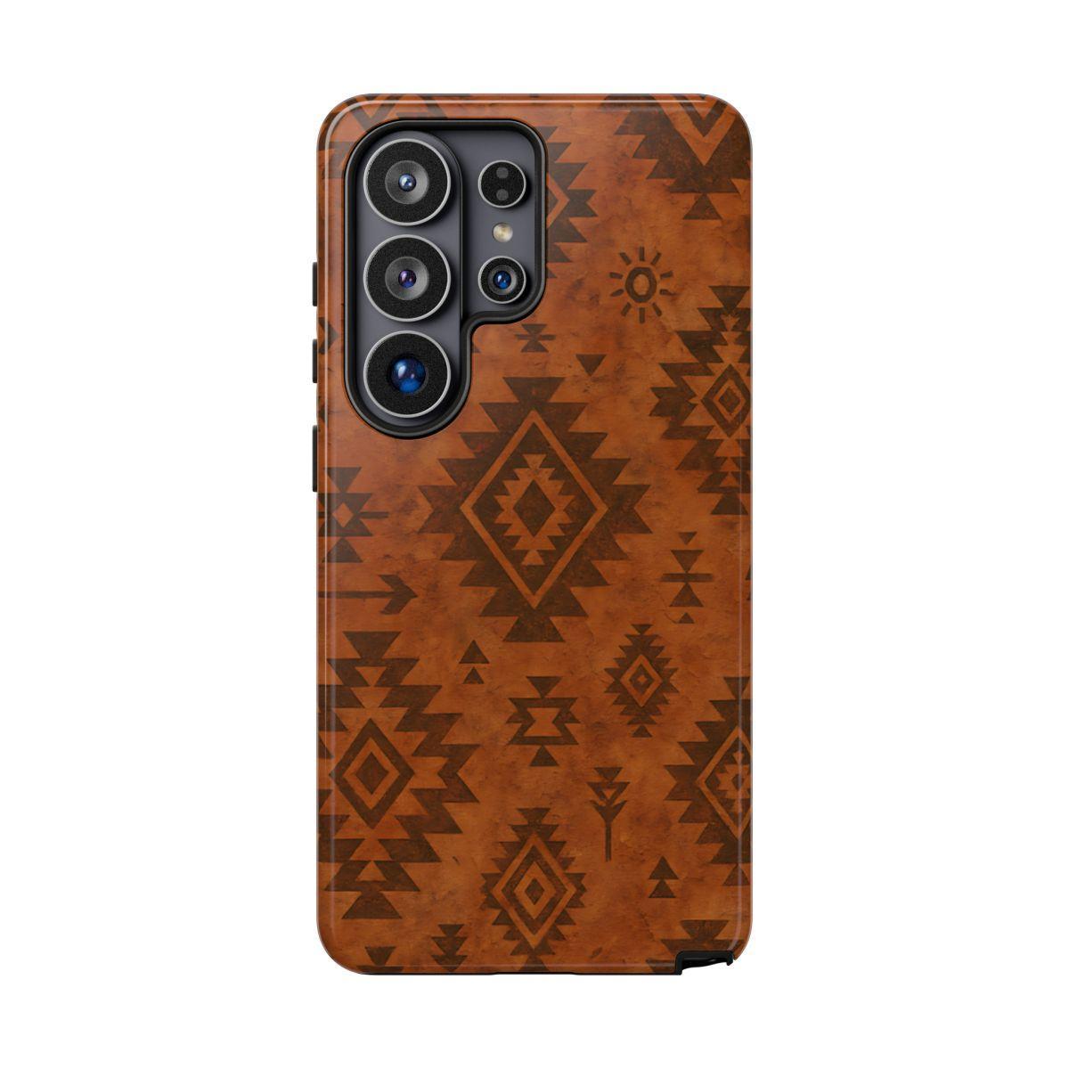Terracotta Aztec Tough Case