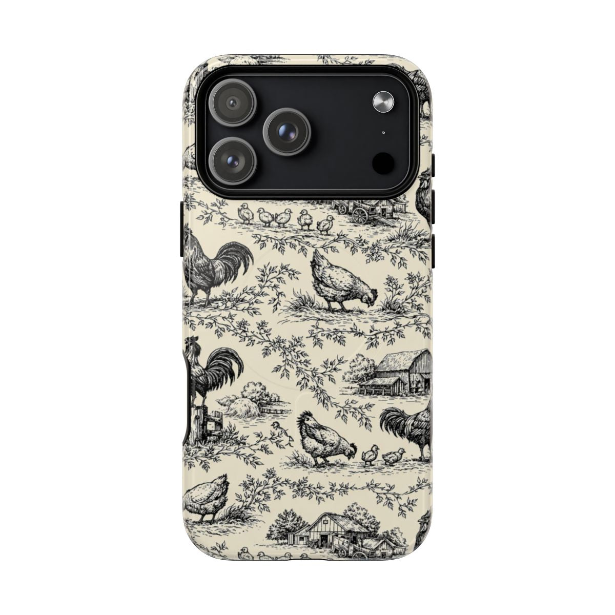 Toile Chickens Magnetic Case