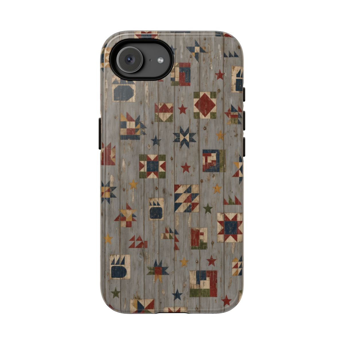 Weathered Barn Quilt Tough Case - iPhone 16e
