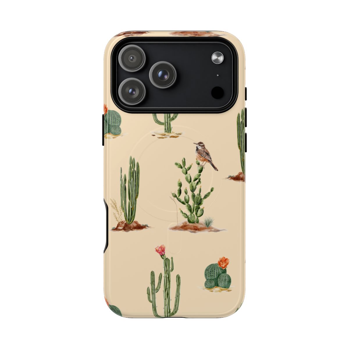 Western Cactus Magnetic Case