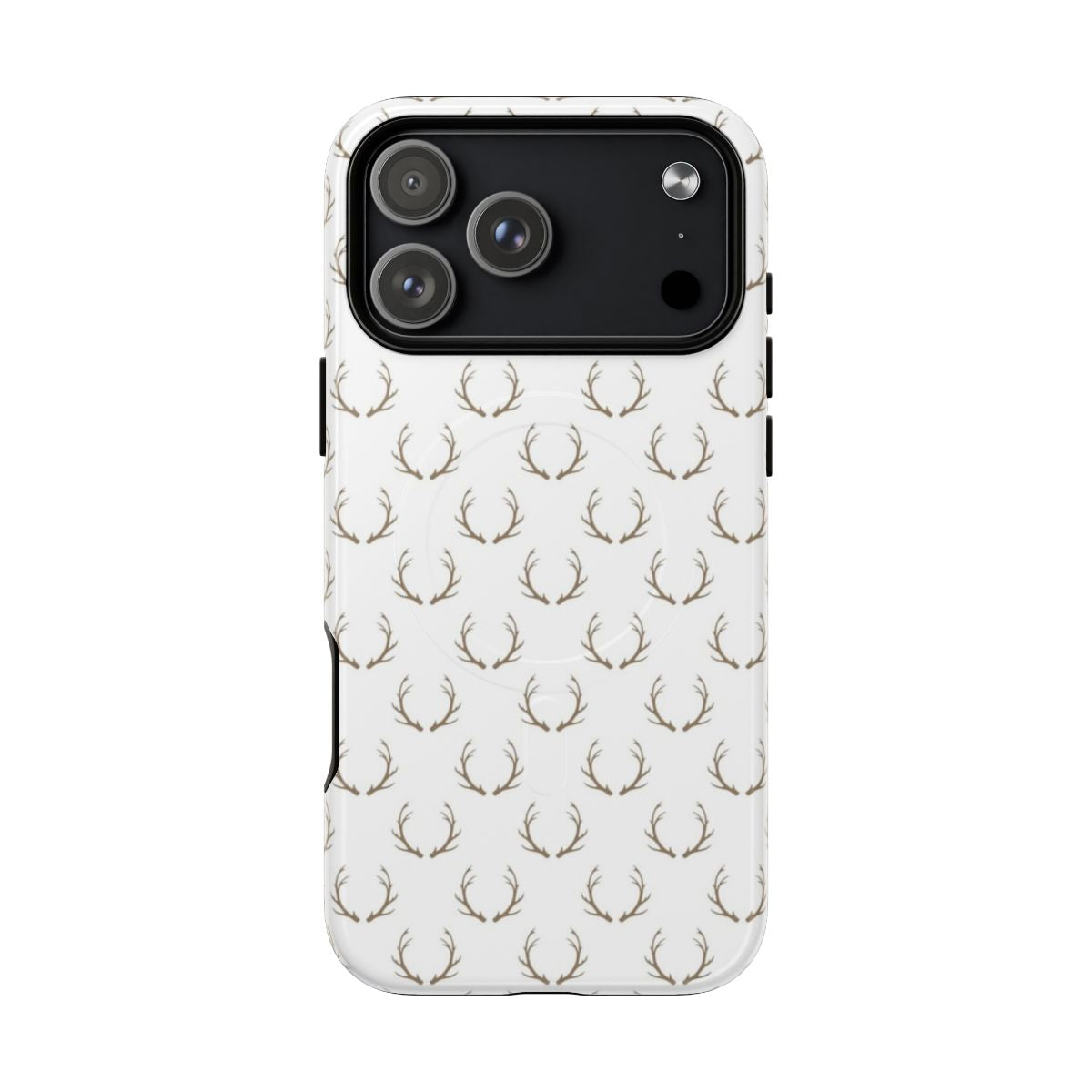 White Antlers Magnetic Case - iPhone 18 Pro Max