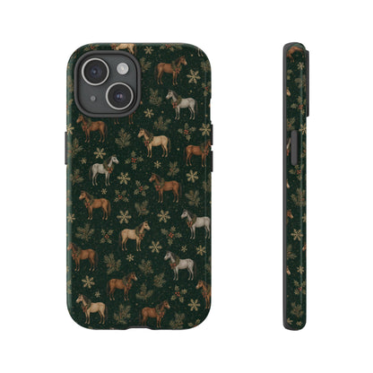 Evergreen Horses Tough Case