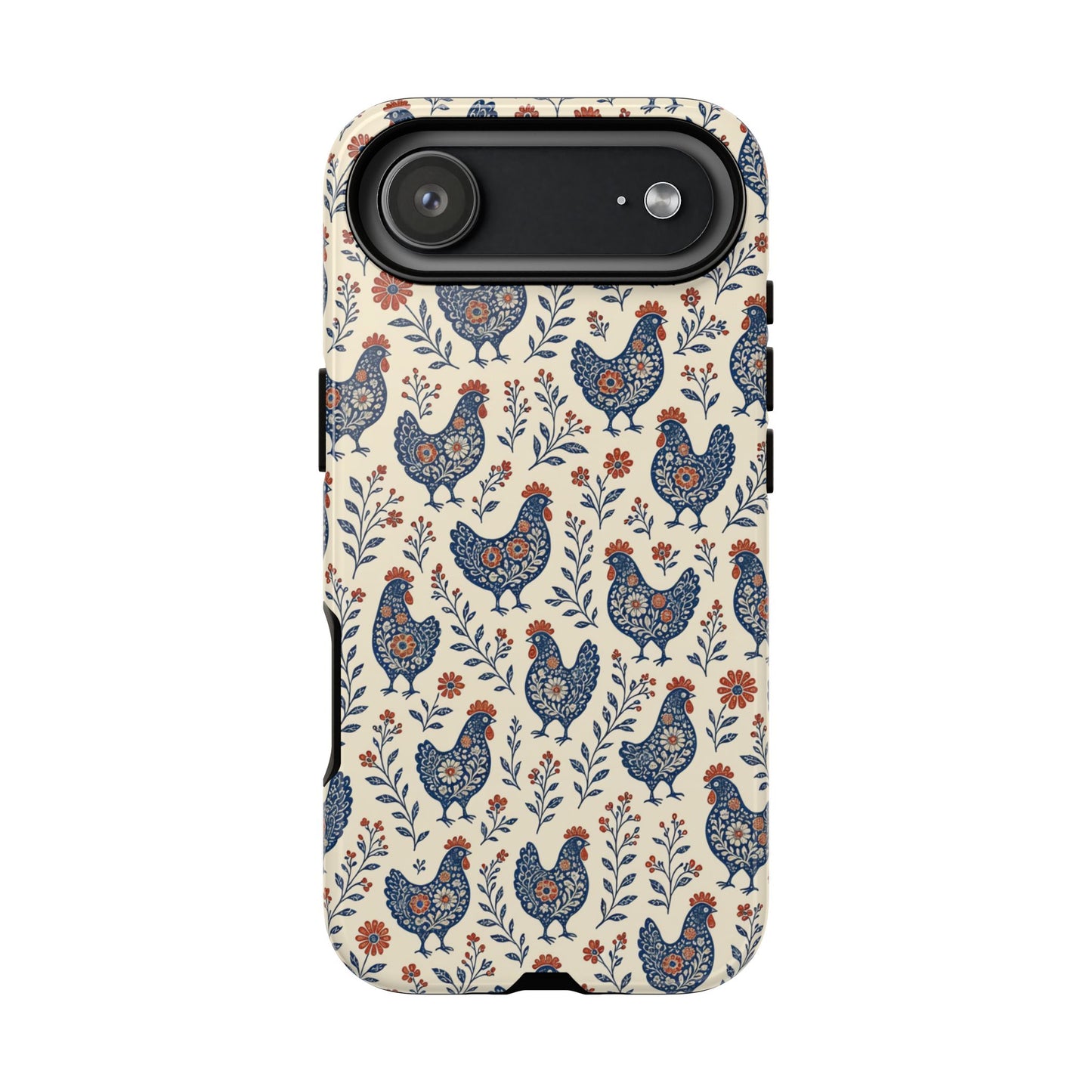 Folk Hens Tough Case