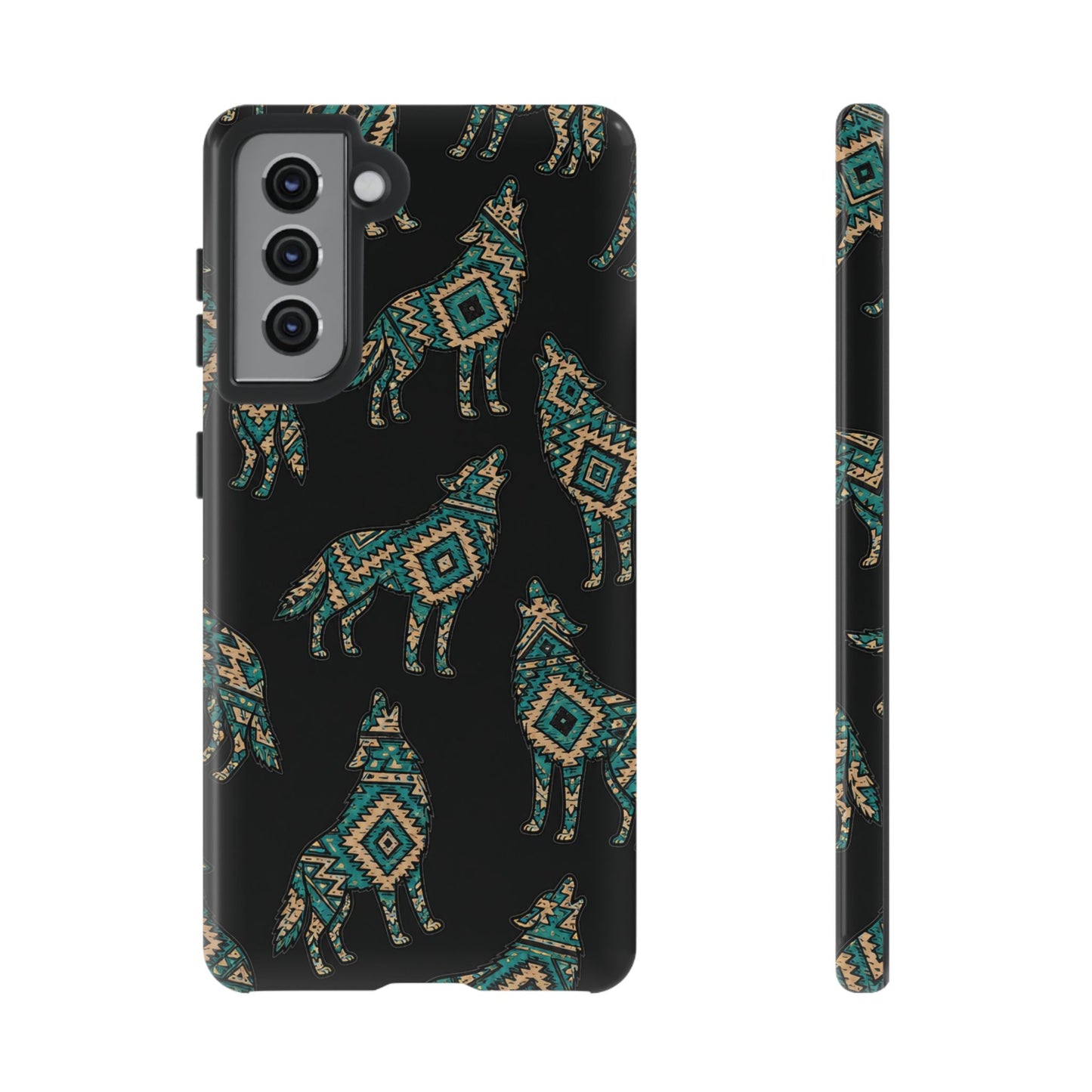 Turquoise Wolf Tough Case