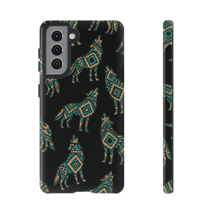 Turquoise Wolf Tough Case