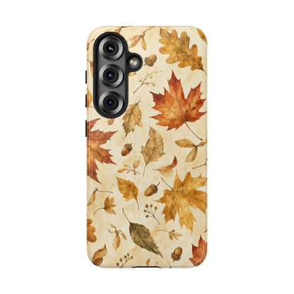 Golden Leaves Tough Case