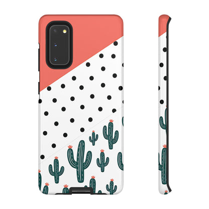 Polka Dot Cactus Tough Case
