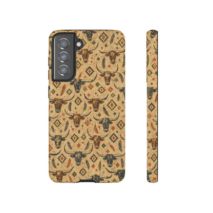 Longhorn Aztec Tough Case